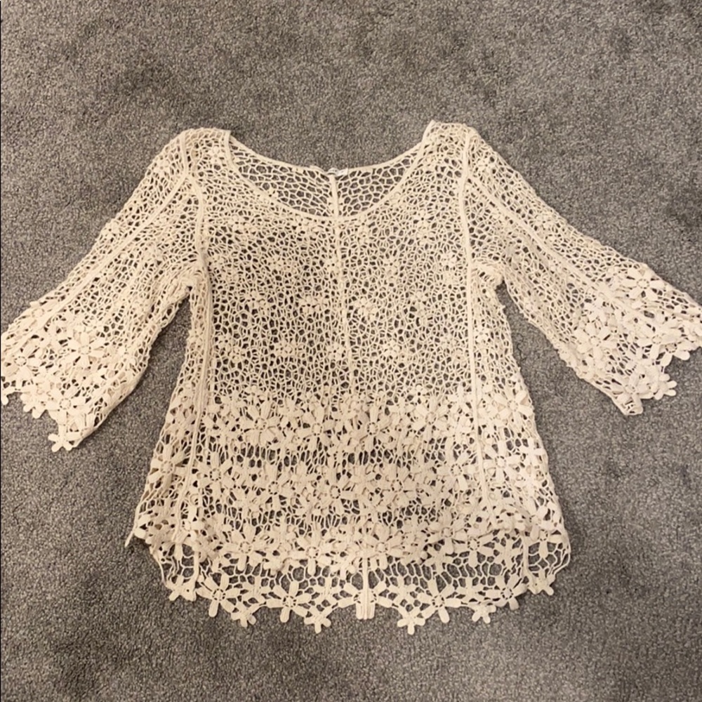 3/4 length top